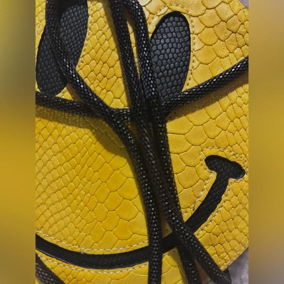 SAM EDELMAN NWT Smiley Face Crossbody Purse/ Bag - Picture 3 of 5